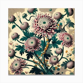 Japanese chrysanthemum 3 Canvas Print