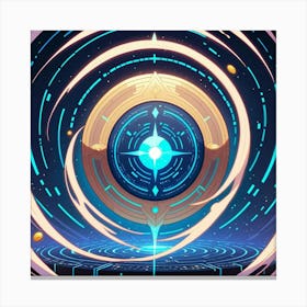 Sci Fi Art 1 Canvas Print