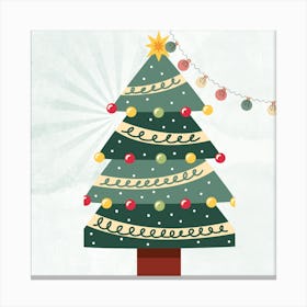 Christmas Tree Canvas Print