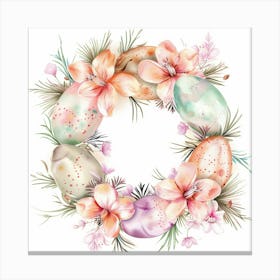 Easter Wreath Canvas Print