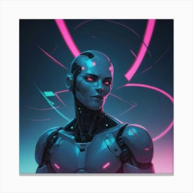 Robot Man Canvas Print