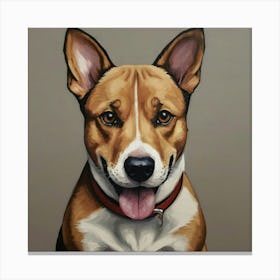 Dog Portrait 4 Canvas Print