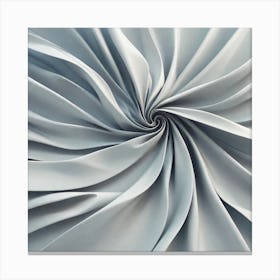 Abstract Swirling Fabric Canvas Print