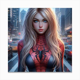 Spider - Woman 4 Canvas Print