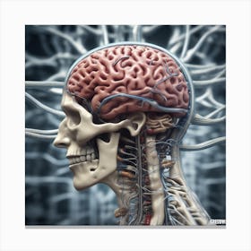 Brain Anatomy 5 Canvas Print