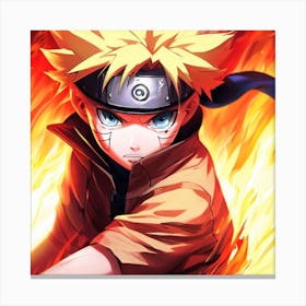 Naruto 9 Canvas Print