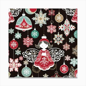 Christmas Angels Canvas Print