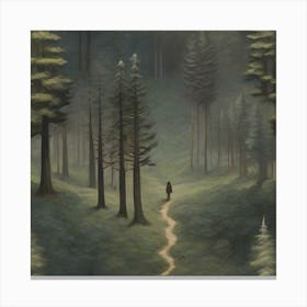 Forest Path Canvas Print