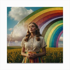 Default Over The Rainbow Art 3 Canvas Print