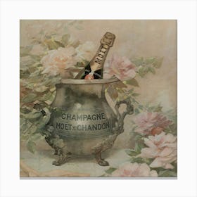 Champagne Rosé Canvas Print