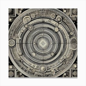 Astrolabe Canvas Print