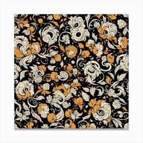 Floral Pattern, 236 Canvas Print