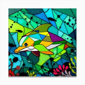 Dolphin2 1 Canvas Print