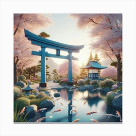 Japanese Garden 12 Canvas Print