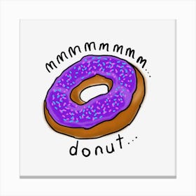 Donut 2 Canvas Print