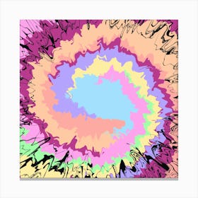 Tie Dye Swirl Canvas Print