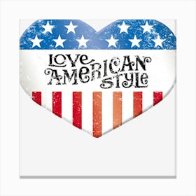 Love American Style Canvas Print