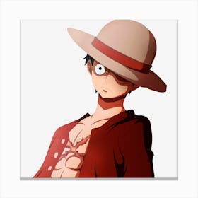 Luffy Canvas Print