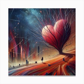 Heart Of The City Canvas Print