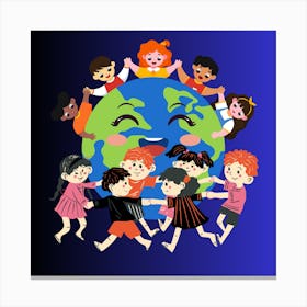 Children Around The World Canvas Print