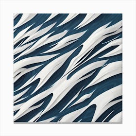 Abstract Wave Pattern 4 Canvas Print