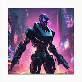 Cyborg 11 Canvas Print