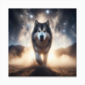 Husky Canvas Print