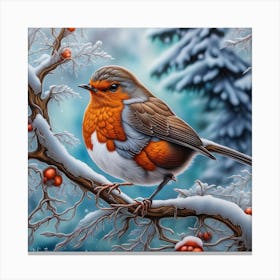 Robin Canvas Print