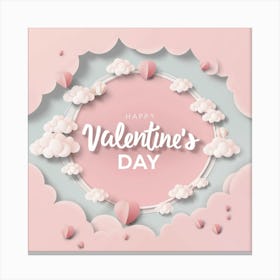 Happy Valentine's Day 9 Canvas Print