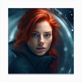 Black Widow Canvas Print