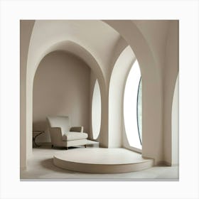 Room With Arches 7 Canvas Print