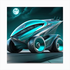 Futuristic Car 19 Canvas Print