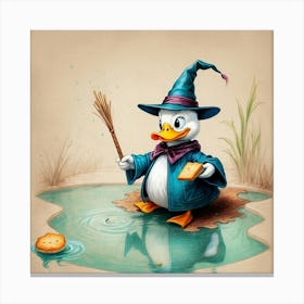 Donald Duck 23 Canvas Print