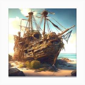 Pirate Ship 1 Canvas Print