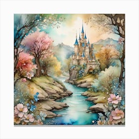 Fairytale Castle Canvas Print