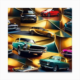 Classic Cars 1 Canvas Print