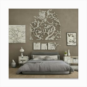 Modern Bedroom 5 Canvas Print