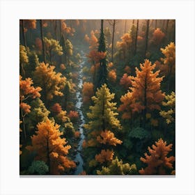 Autumn Forest 4 Canvas Print