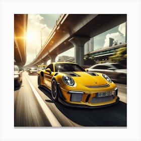 Porsche Gt3 Rs Canvas Print