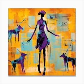 Fashionista 4 Canvas Print