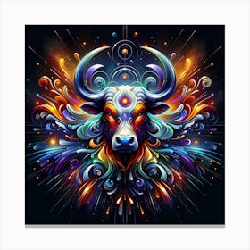Ox Spirit Canvas Print