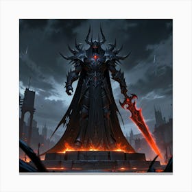 Demon King 5 Canvas Print