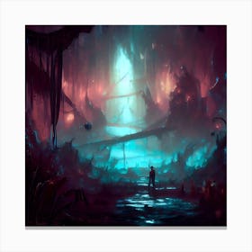 Mythic Melodies Canvas Print