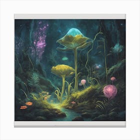 'The Mushrooms' Canvas Print