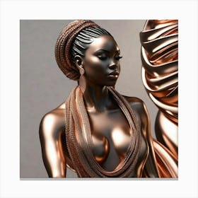 Bronze Woman 2 Canvas Print