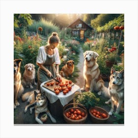 Gardener'S Life Canvas Print