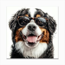 Bernese Mountain Dog 18 Canvas Print