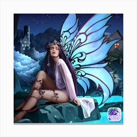 Fairy In The Forest Canvas Print