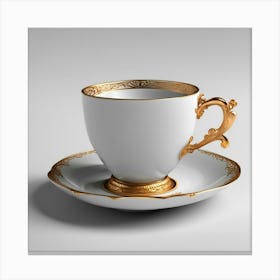 Tea Art 66 Canvas Print