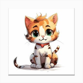 Cute Kitten 9 Canvas Print